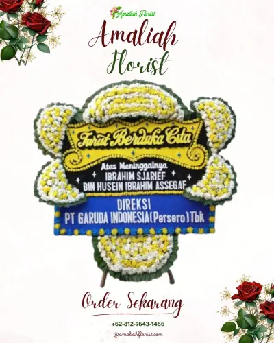 Papan Bunga Duka di Wadas