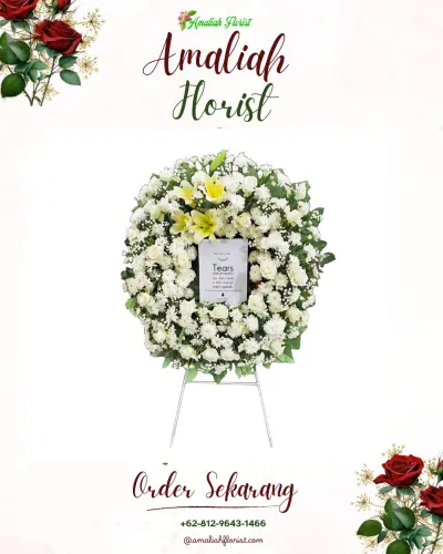 Krans Bunga Duka Cita di Wadas
